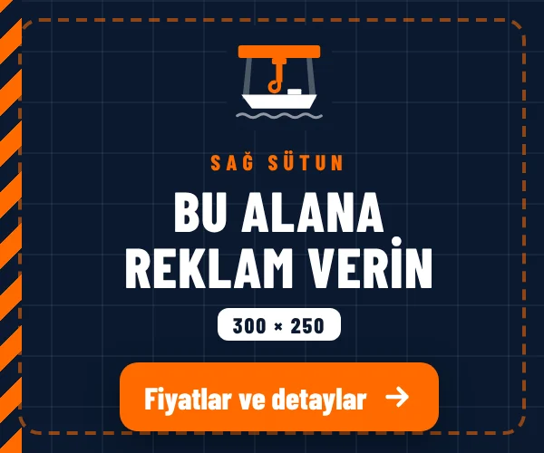 Sağ Sütun Banner örnek alan, 300×250 px
