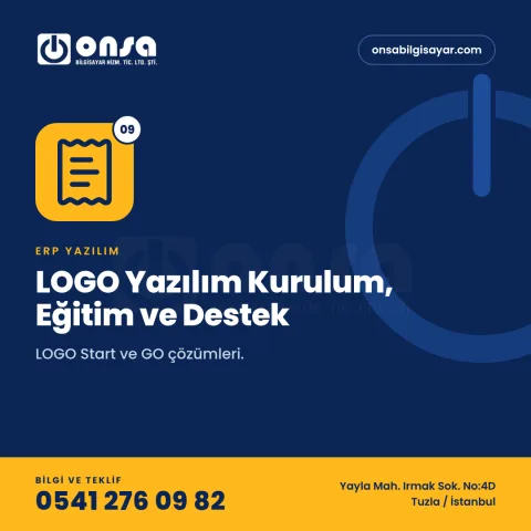 09. LOGO Yazılım Kurulum, Eğitim ve Destek
