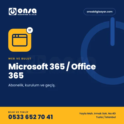 17. Microsoft 365 / Office 365